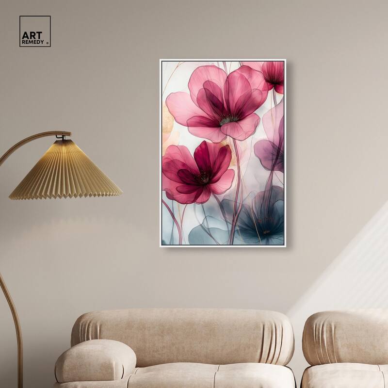 Filigree Flora II Canvas by Art Remedy