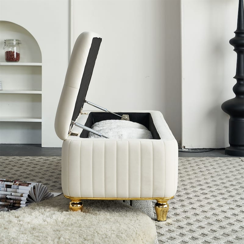 47.24''W Storage Ottoman