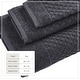 preview thumbnail 68 of 197, Linery & Co. Cotton Diamond Waffle Texture Bath Towels