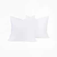 ComfyDown 95% Feather 5% Down Square Decorative Pillow Insert, Sham Stuffer, 18 x 18 - Made in USA