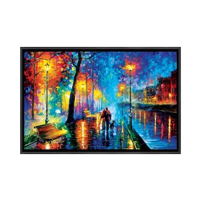 iCanvas "Melody Of The Night" by Leonid Afremov Framed
