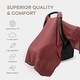 preview thumbnail 18 of 69, Baby Car Seat Cover, Large Car Seat Canopy by Comfy Cubs