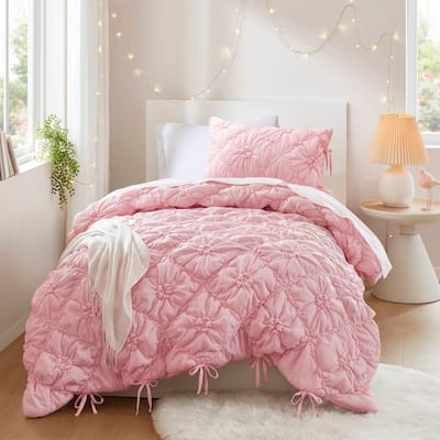 Intelligent Design Lily Embroidered Comforter Set