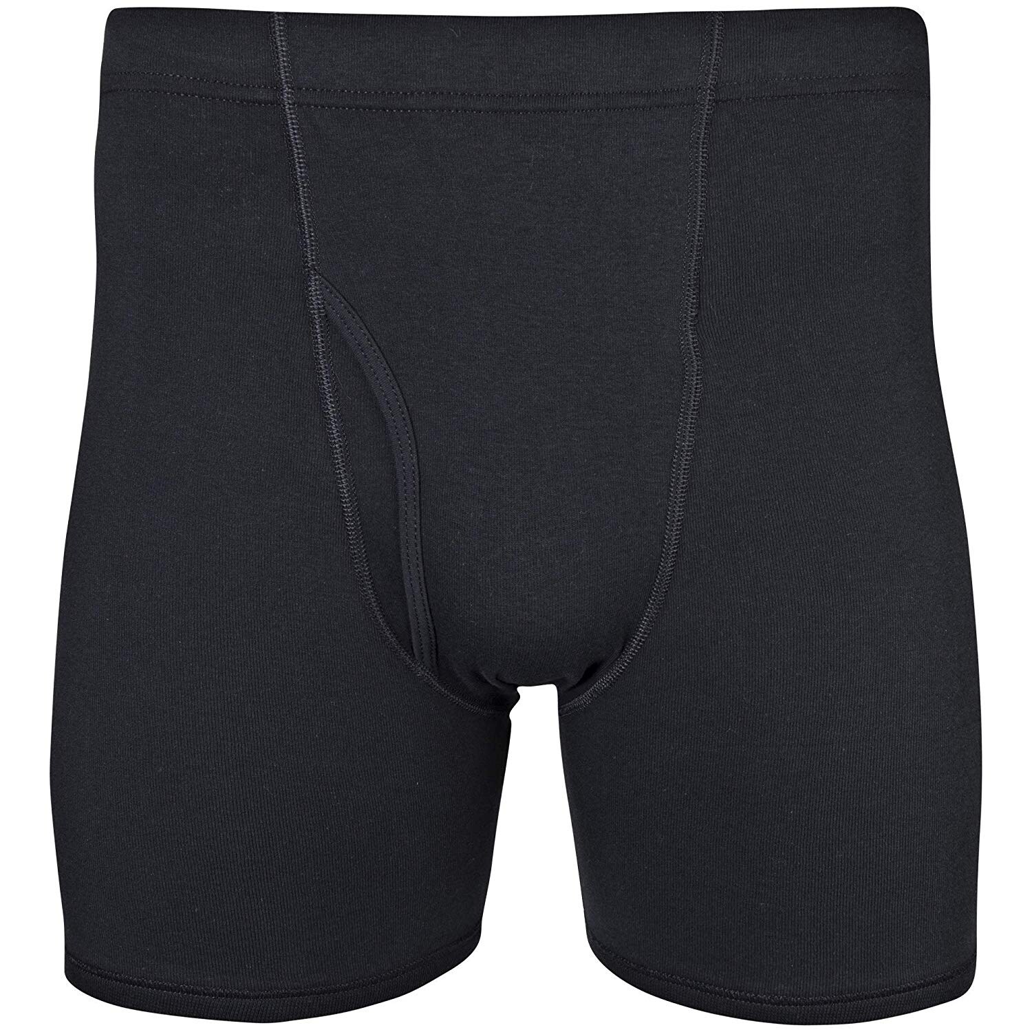 gildan boxer briefs with covered waistband
