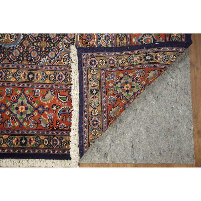 Hand Knotted Oriental 100% Wool Carpet Traditional Geometric Beige & Ivories Mood Area Rug - 8' 0'' X 6' 5''