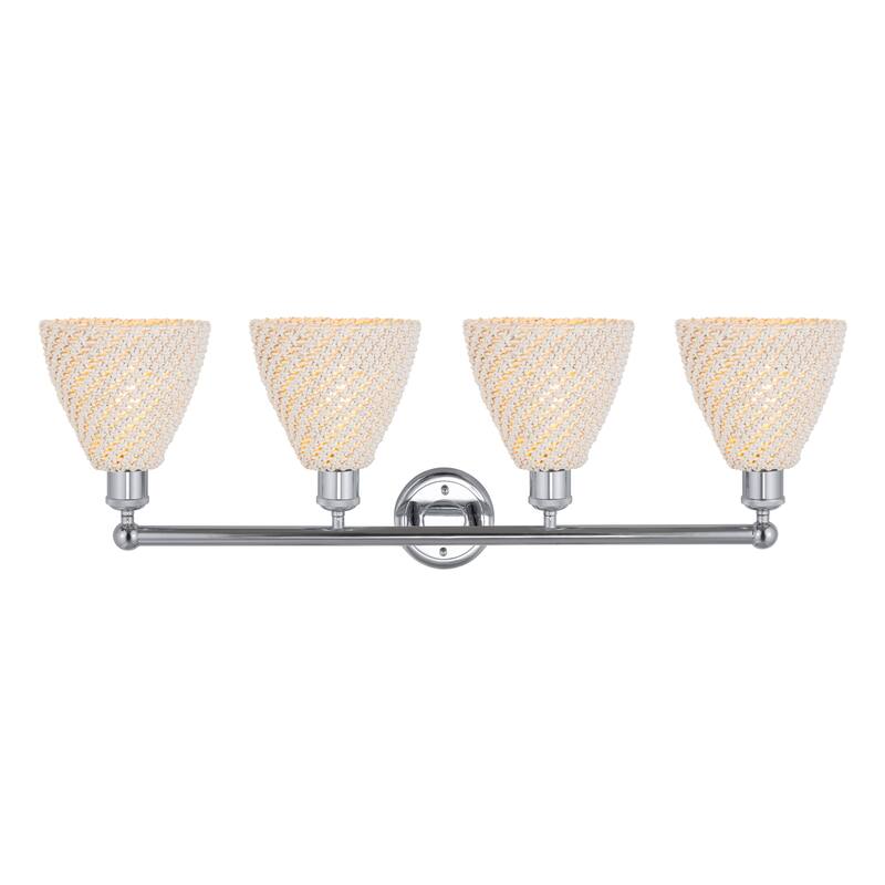 Innovations Lighting Endless Possibilities Edison - Bristol Natural - 4 Light 35" Bath Vanity Light