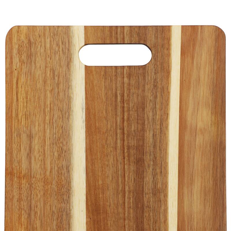 MegaChef 33 x 12 Inch Acacia Wood Folding Charcuterie Serving Board