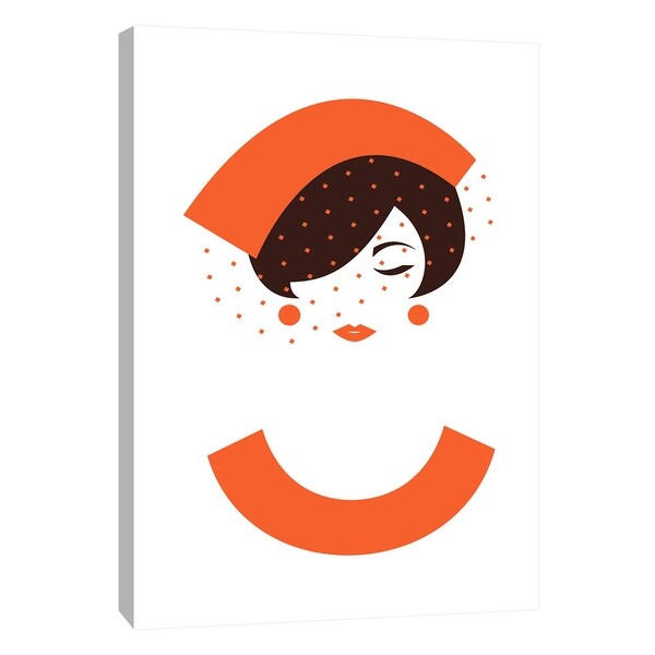 PTM Images 9-105202 PTM Canvas Collection 10" x 8" - "Jackie" Giclee Women Art Print on Canvas