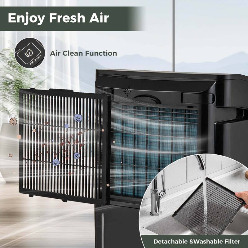 Costway 4500 Sq. Ft Dehumidifier for Basement with 4 Modes 3-Color - See Details