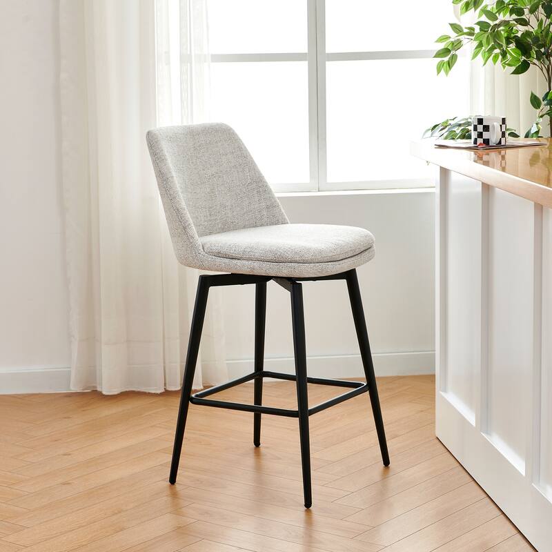 Ariel Counter Height Swivel Barstool Set