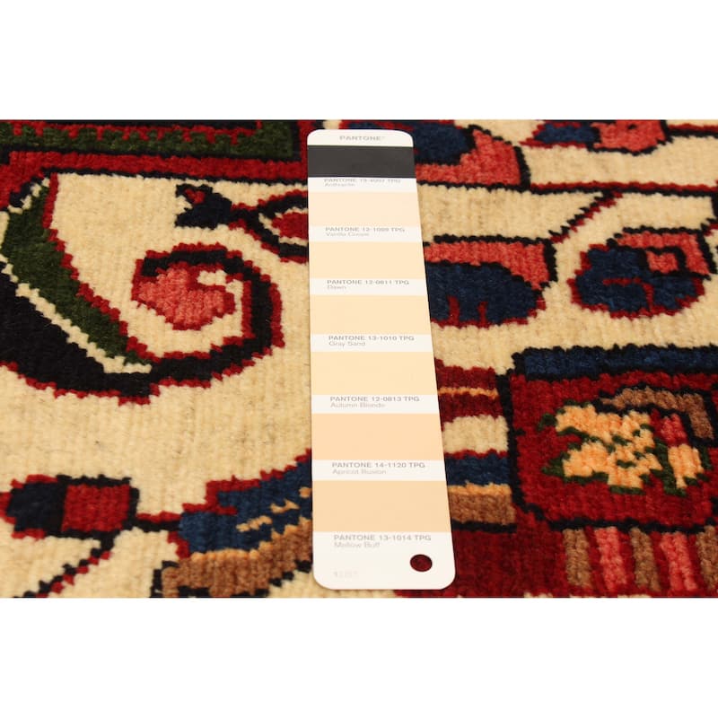 ECARPETGALLERY Hand-knotted Anatolian Vintage Cream Wool Rug - 5'4 x 7'10