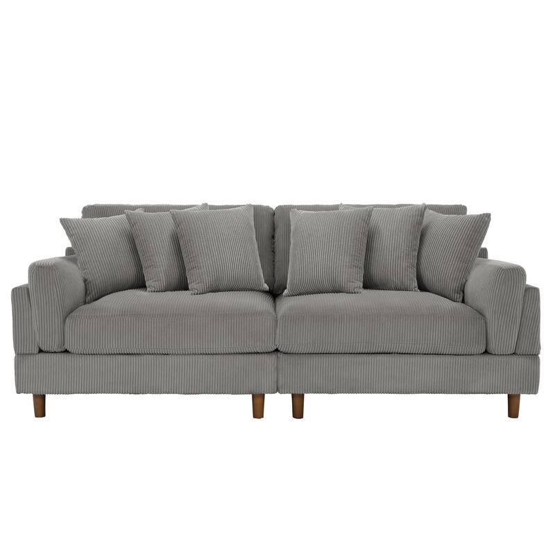 90 inch Deep Seat Sofa Comfy Couch for Living Room