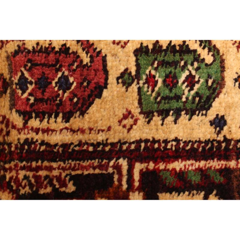 ECARPETGALLERY Hand-knotted Teimani Beige Wool Rug - 2'10 x 4'10