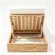 preview thumbnail 21 of 67, Christopher Knight Home - Ian Set of 4 Outdoor Chaise Lounge, Acacia Wood Adjustable Reclining & Water-Resistant Cushion