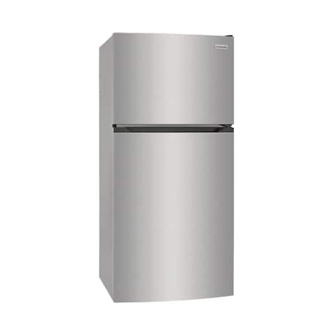 Frigidaire FFHT1425VV 13.9 Cu. Ft. Top Freezer Refrigerator - Brushed Steel