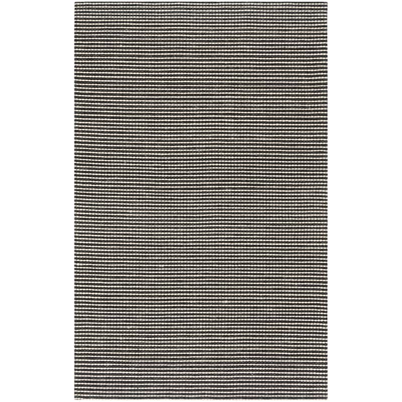 SAFAVIEH Handmade Natura Gerrita Wool Area Rug - 6' x 9' - Ivory/Black