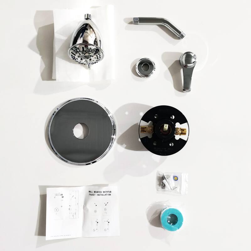 GIVINGTREE Single-Handle 8-Spray Shower Faucet (Valve Included)
