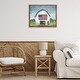 preview thumbnail 28 of 26, Stupell Patriotic Country Barn Framed Floater Canvas Wall Art Design By Sara Baker