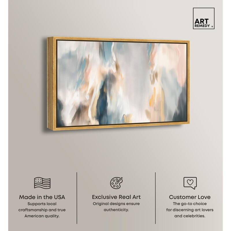 Gilded Gorge III Canvas by Art Remedy