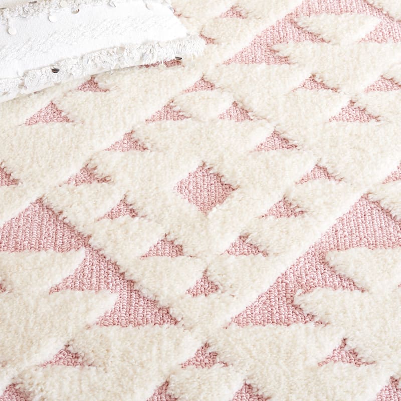 SAFAVIEH Moroccan Tassel Shag Kobi 2-inch Thick Rug