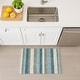 preview thumbnail 126 of 149, Machine Washable Indoor/ Outdoor Cabana Stripe Chantille Rug