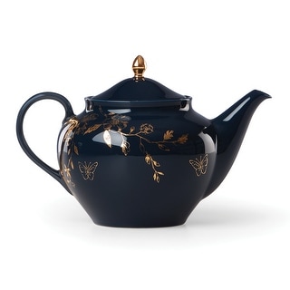 Lenox Sprig & Vine Teapot Blue