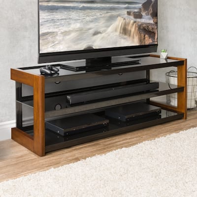Milan Brown TV Bench for TVs up to 75"