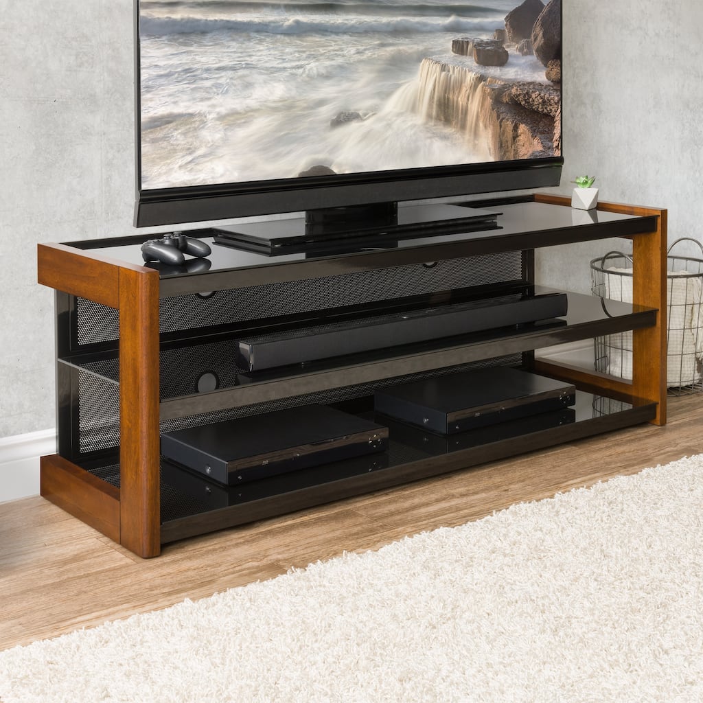 Milan Brown TV Bench for TVs up to 75"