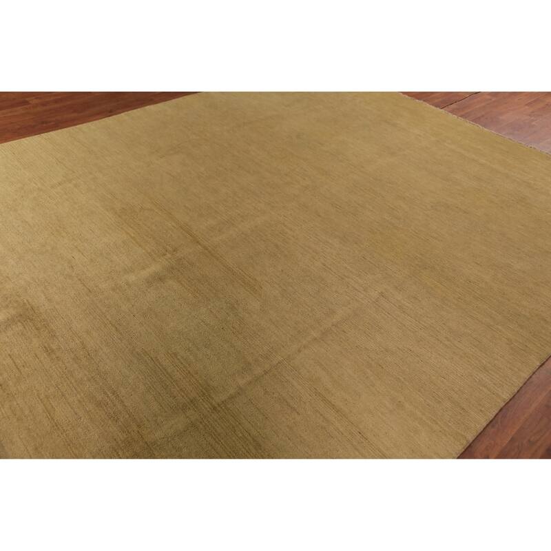 Gabbeh Oriental Area Rug Hand-Knotted Tribal Wool Carpet - 7'11" x 9'9"