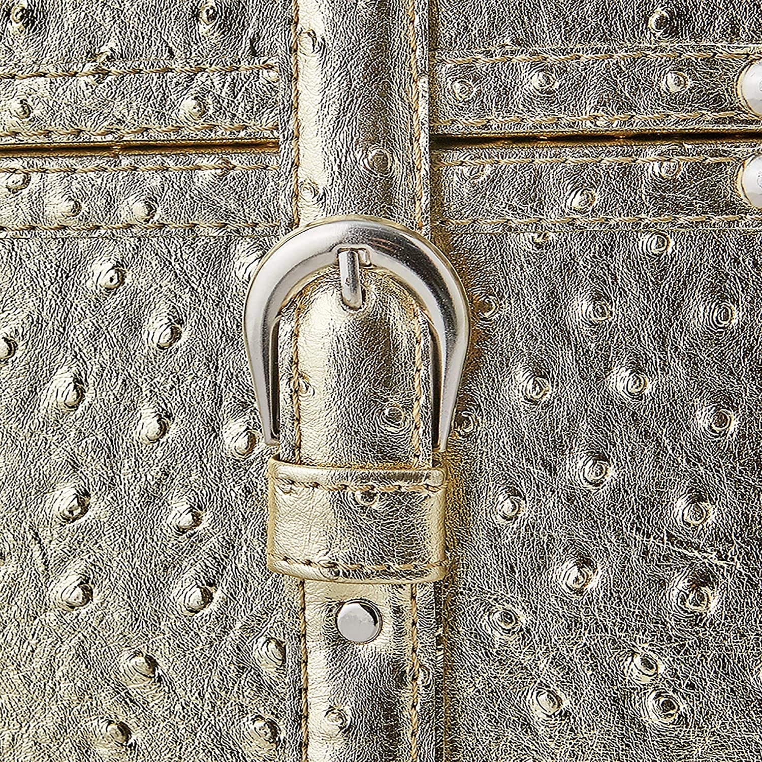 Texture® Brand Trunk - Golden Ostrich by DormCo