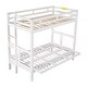 preview thumbnail 7 of 7, Space Saving Pine Wood+MDF Twin over Full Bunk Bed,Down Bed can be Converted into Daybed.