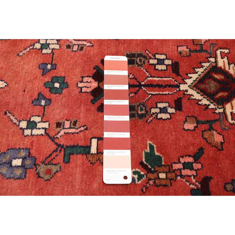 ECARPETGALLERY Hand-knotted Andelz Dark Copper Wool Rug - 2'4 x 9'7