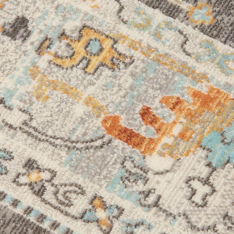 Bohemian Bordered Indoor/Outdoor Area Rug
