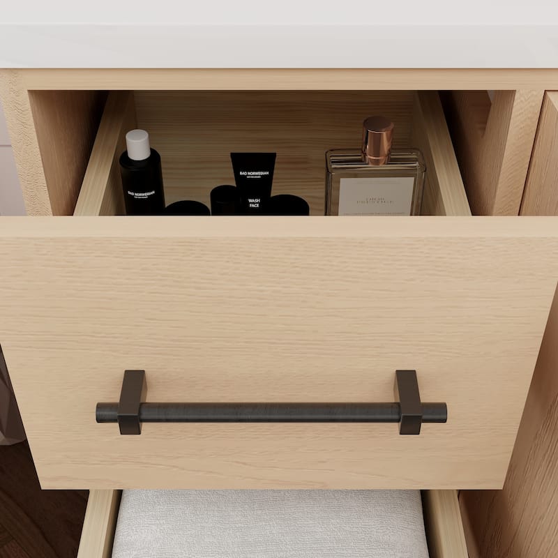 Victoria 42'' L Wall-mounted Vanity with Reinforced Acrylic Sink - 41.5
