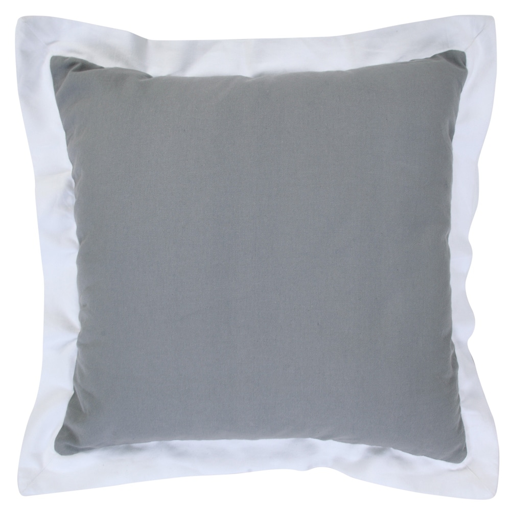 Sevita Bright Bordered Throw Pillow