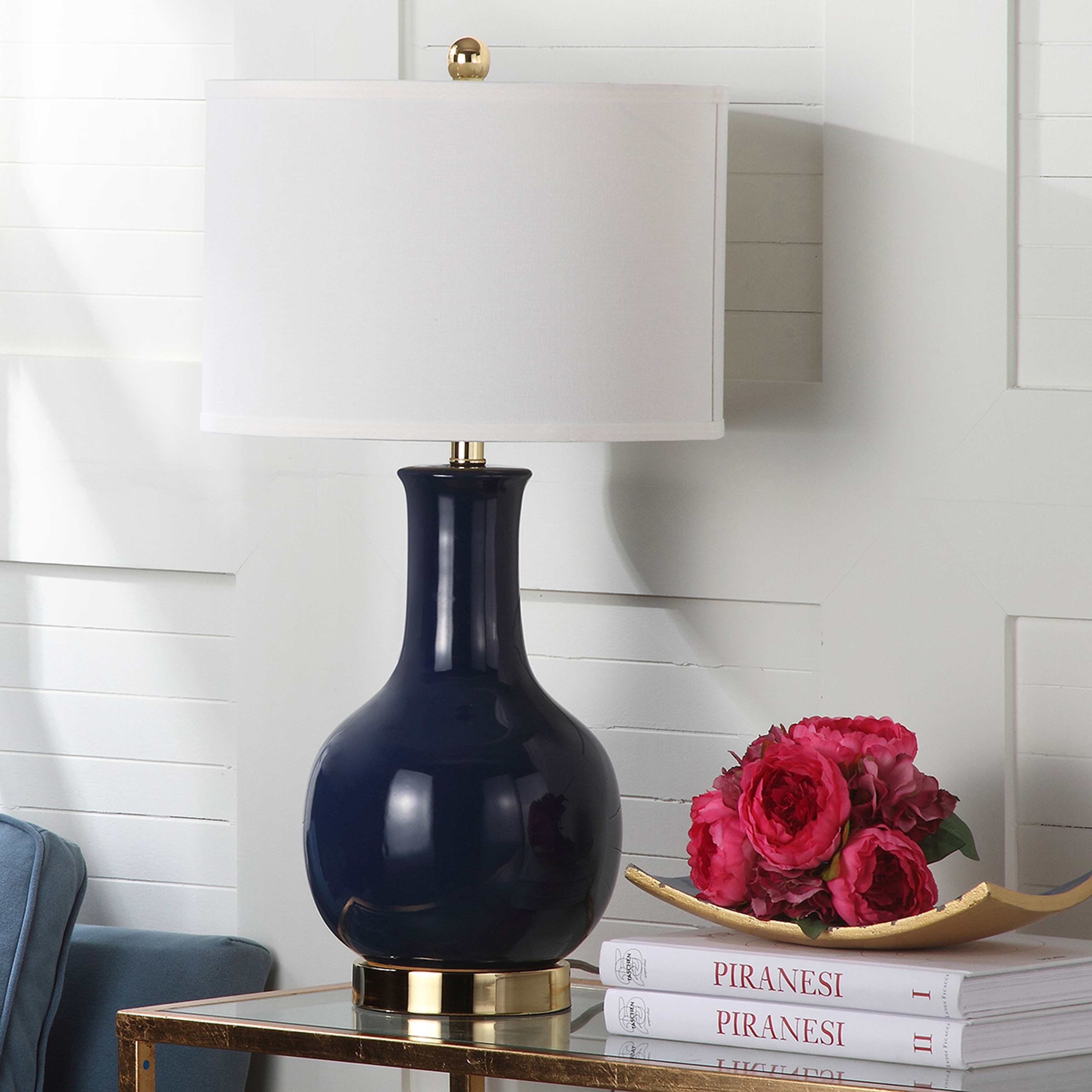 Royal blue lamp hot sale