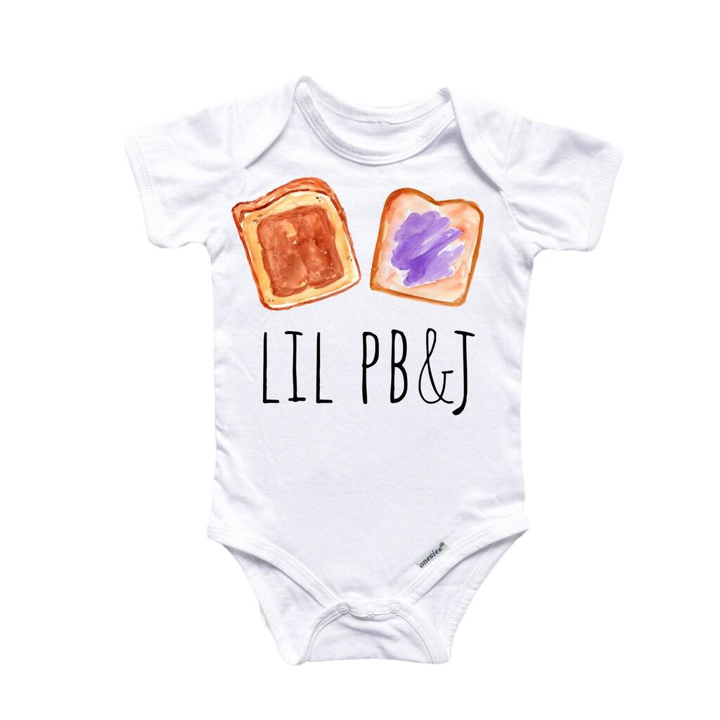Peanut Butter Jelly - Baby Boy Girl Clothes Infant Bodysuit Funny Cute Newborn