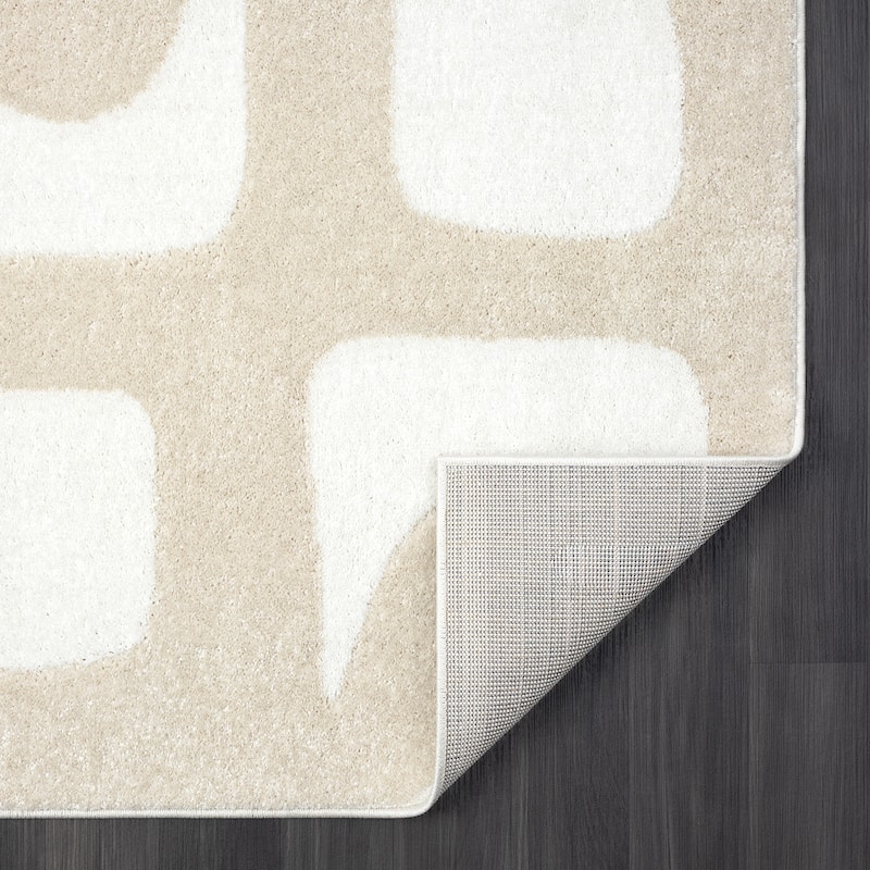 Abani Rugs Nuevo NUE220A Modern Geometric Area Rug