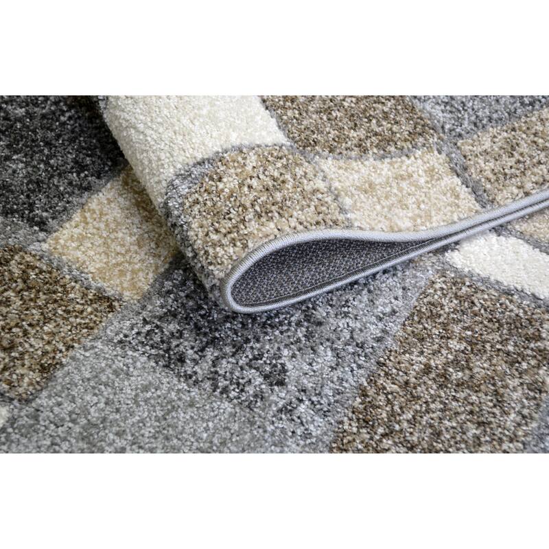 Cobblestone Multi Geometric Area Rug