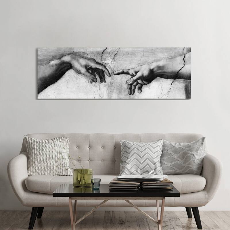 iCanvas "The Creation of Adam V" by Michelangelo Canvas Print