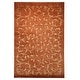 preview thumbnail 7 of 19, SAFAVIEH Couture Hand-knotted Tibetan Susi Modern Wool Rug 10' Round - Rust/Gold - Round