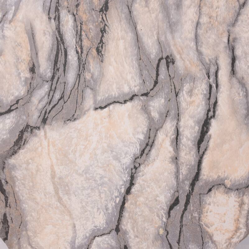 Christopher Knight Home - Modern Outdoor Lightweight Concrete Accent Side Table with Fluted Sculptural Hourglass Design