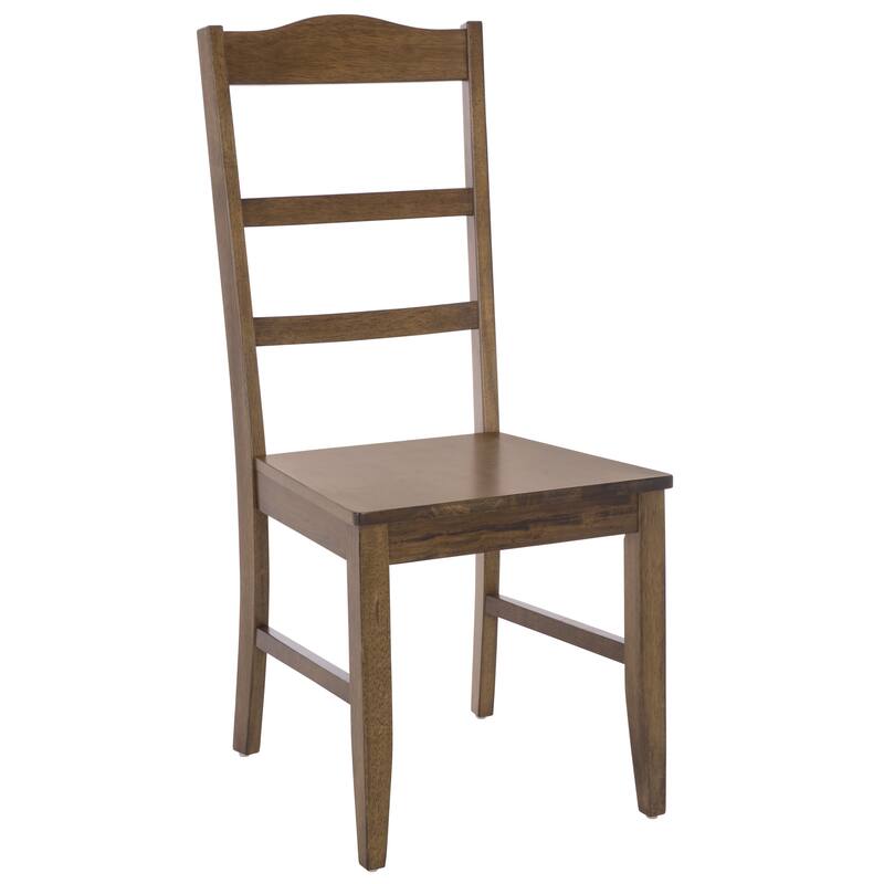 SAFAVIEH HOME Svetlana Ladder Back Side Chair - 18"W x 21"D x 40"H