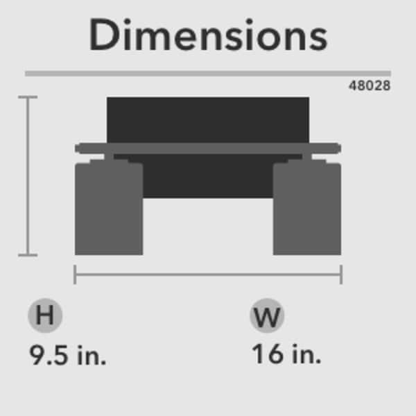 dimension image slide 2 of 7, Hunter Kerrison Bathroom Vanity Wall Light - Contemporary, Industrial, Transitional - Damp Rated!