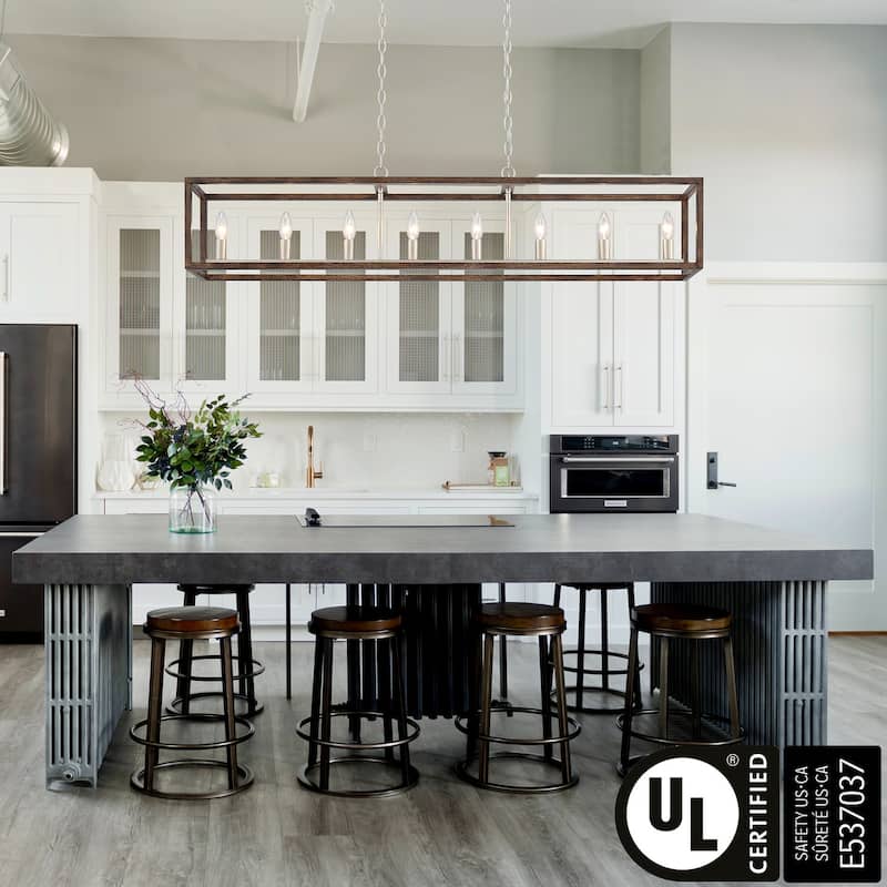 Allegray Kitchen Island Pendant Lights Linear Chandelier -UL Certified