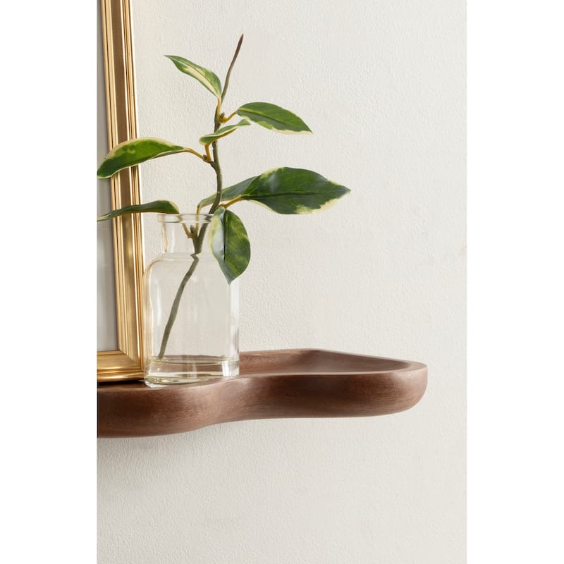 Kate and Laurel Alezar Wood Shelf Set