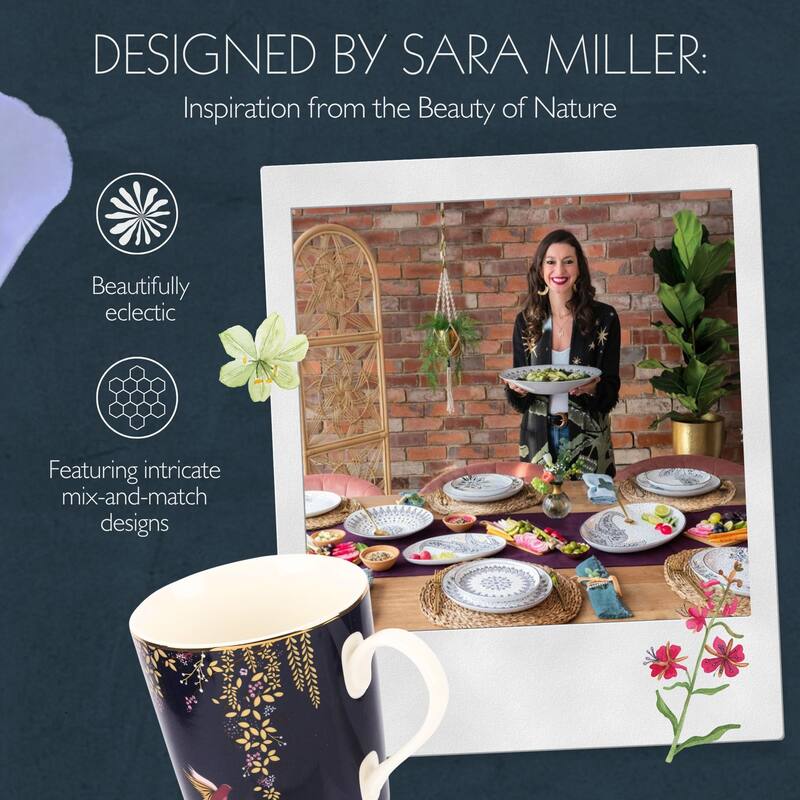 Sara Miller London for Portmeirion Chelsea Collection Mug