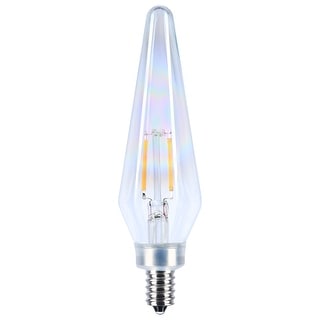 2W Prismatic HX11 LED 2700K CCT Candelabra Base 120V Aurora