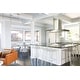 preview thumbnail 11 of 18, Set of 2 Modern High Back Side Armless Bar Stools With Backs Chairs For Kitchen Island Home Indoor Outdoor Patio Clear