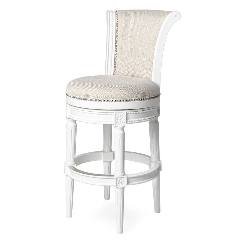 Maven Lane 31" Pullman Swivel Bar Height Kitchen Stool